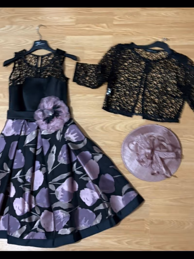 Floral Dress with Bolero and Hat — pre-loved on Thrifted.mt