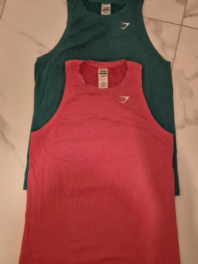 Gymshark Seamless Workout Tank Tops bundle by Gymshark — pre-loved on Thrifted.mt