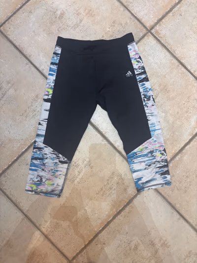 Adidas Abstract Print Athletic Leggings by Adidas — pre-loved on Thrifted.mt