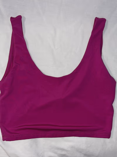 Purple crop top by Tally Weijl — pre-loved on Thrifted.mt