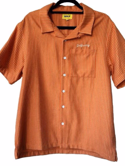 Golf Wang × Tyler The Creator Camicia con bottoni e cuciture by Golf Wang — pre-loved on Thrifted.mt