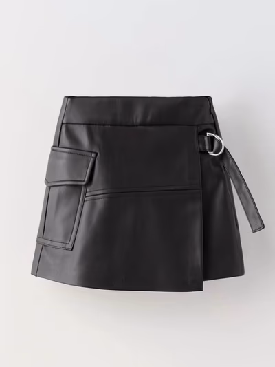 Leather Skirt by Zara — pre-loved on Thrifted.mt