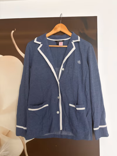 Lauren Ralph Lauren jersey blazer by Lauren Ralph Lauren โ pre-loved on Thrifted.mt