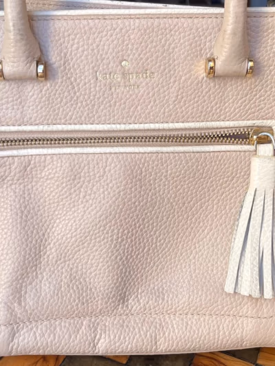 Kate Spade Leather Tassel Handbag by Kate Spade — pre-loved on Thrifted.mt