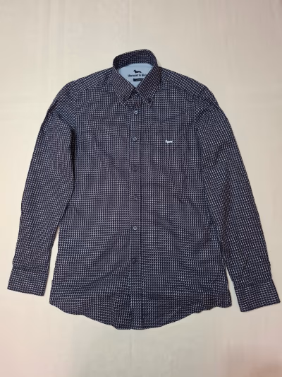 Camisa de diseño Harmont & Blaine para hombre (corte ajustado) - Completamente nueva — pre-loved on Thrifted.mt