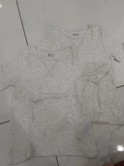 F&F Kids Grey T-Shirt Set — pre-loved on Thrifted.mt