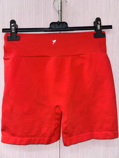 Red cycling shorts — pre-loved on Thrifted.mt