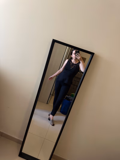 Black Elasticated Waist Trousers by Zara — pre-loved on Thrifted.mt