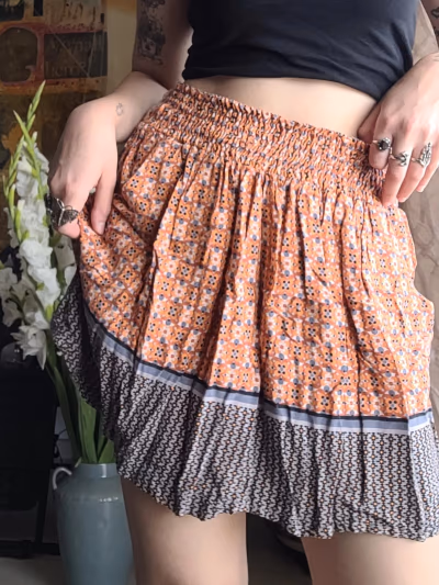 Flowy summer skirt XS-L — pre-loved on Thrifted.mt