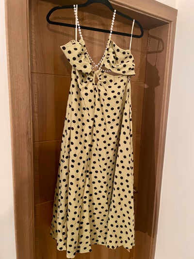 Polka dot pearl strap dress by SHEIN — pre-loved on Thrifted.mt