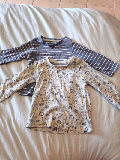 Baby Boys Animal Striped Tops — pre-loved on Thrifted.mt