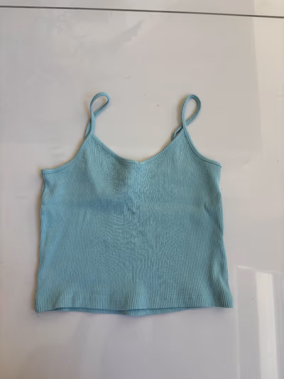 Ribbed Vest Cami Top by Pink Woman — pre-loved on Thrifted.mt