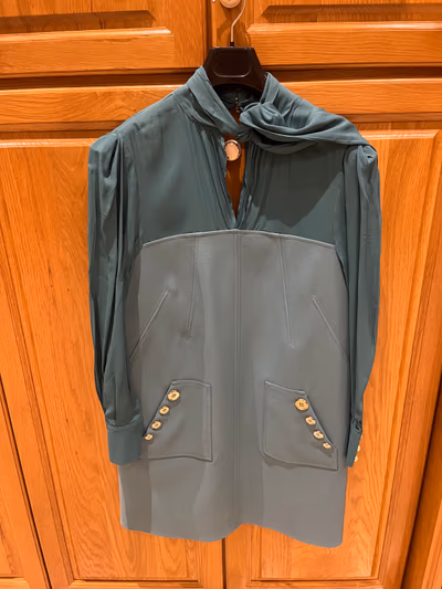 Lavallière Collar Dress by Elisabetta Franchi — pre-loved on Thrifted.mt