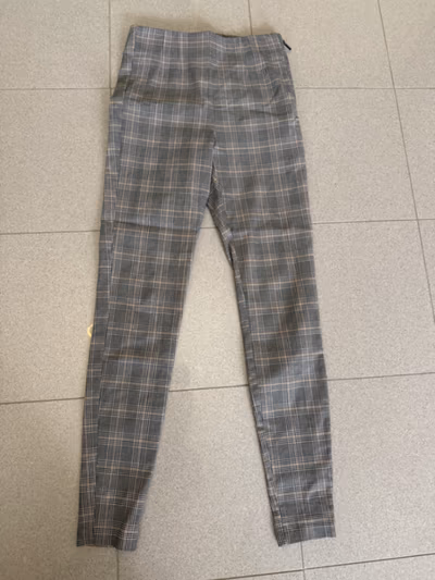 Checked Tailored Trousers — pre-loved on Thrifted.mt