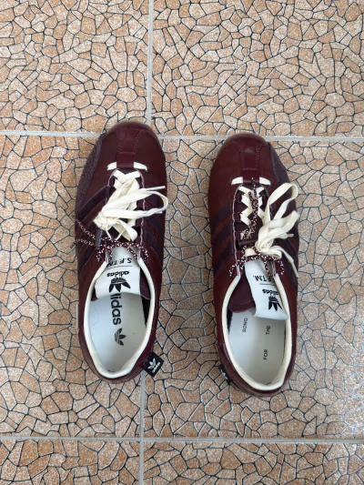 Adidas x Song For The Mute Sneakers in Burgundy by Adidas — pre-loved on Thrifted.mt