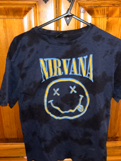 Nirvana band tee by Kiabi — pre-loved on Thrifted.mt