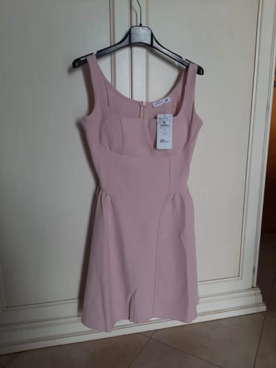 Terranova Baby Pink Skater Dress by Terranova — pre-loved on Thrifted.mt