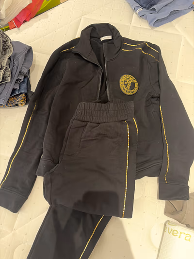 Versace Collection Black Tracksuit Set by Versace Collection — pre-loved on Thrifted.mt