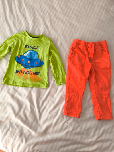 Boboli space invaders outfit set by Boboli — pre-loved on Thrifted.mt