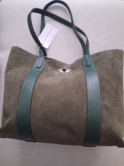 Maison Heritage Paris Suede Bag by Maison Heritage — pre-loved on Thrifted.mt