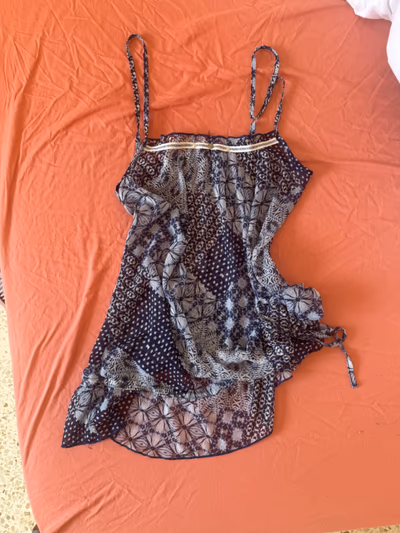 Patterned Spaghetti Strap Camisole — pre-loved on Thrifted.mt