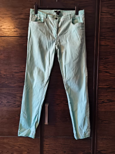 H&M Mint Green Jeans by H&M — pre-loved on Thrifted.mt