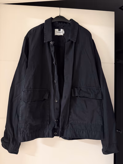 Topman Black Utility Jacket by Topman — pre-loved on Thrifted.mt