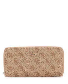 Guess Monogram Zip Wallet — pre-loved on Thrifted.mt