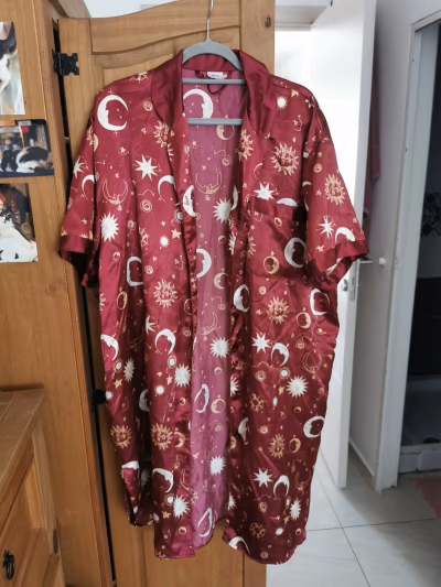 Celestial Satin Robe — pre-loved on Thrifted.mt