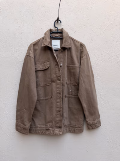 Pull&Bear brown shirt jacket by Pull&Bear — pre-loved on Thrifted.mt