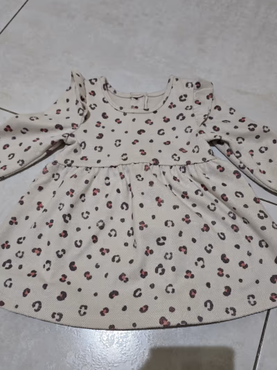 Matalan Baby Girl Leopard Print Dress — pre-loved on Thrifted.mt