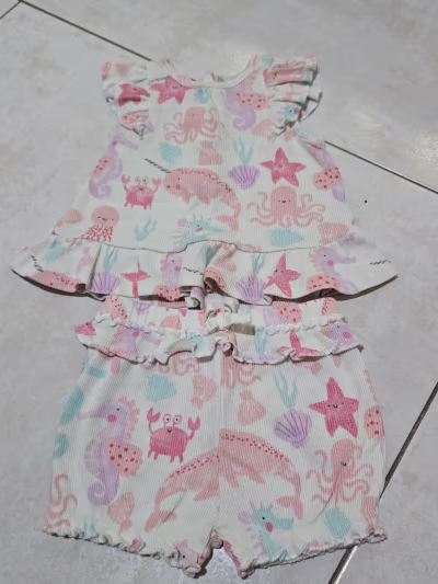 Sea Creature Printed Set by Matalan — pre-loved on Thrifted.mt