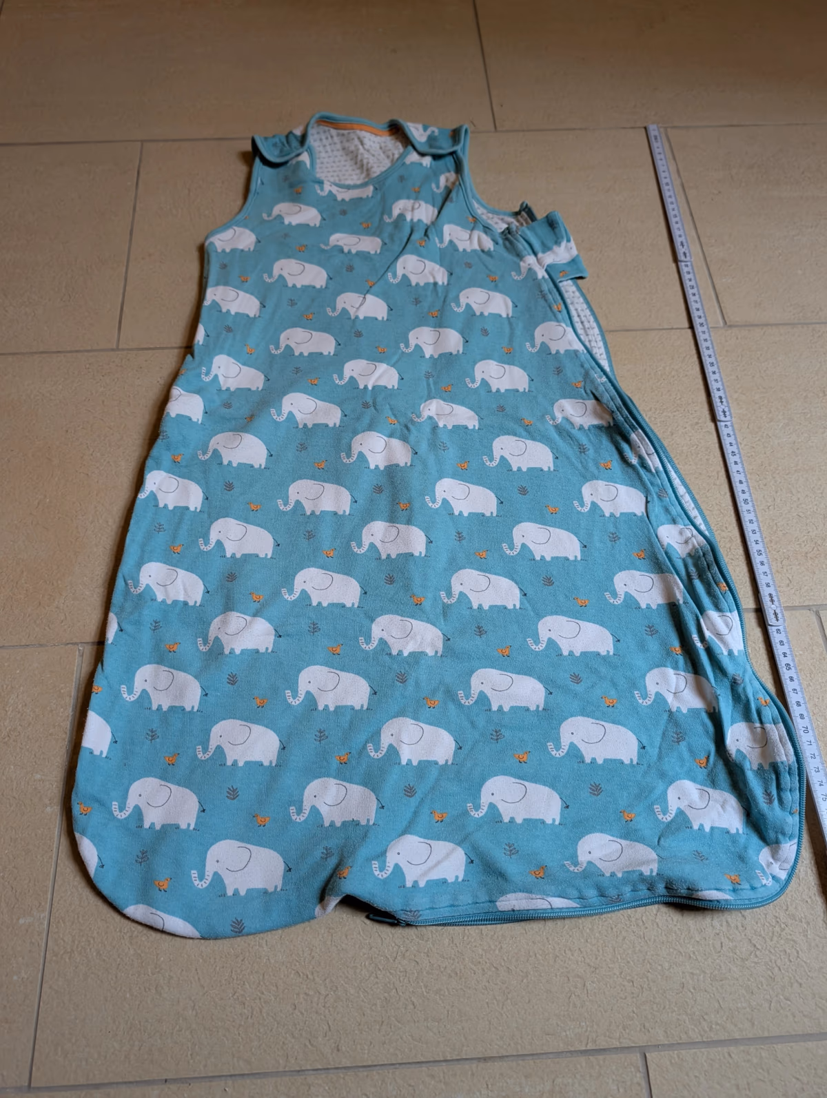 John Lewis elephant sleep bag 6-18 mths, photo 2