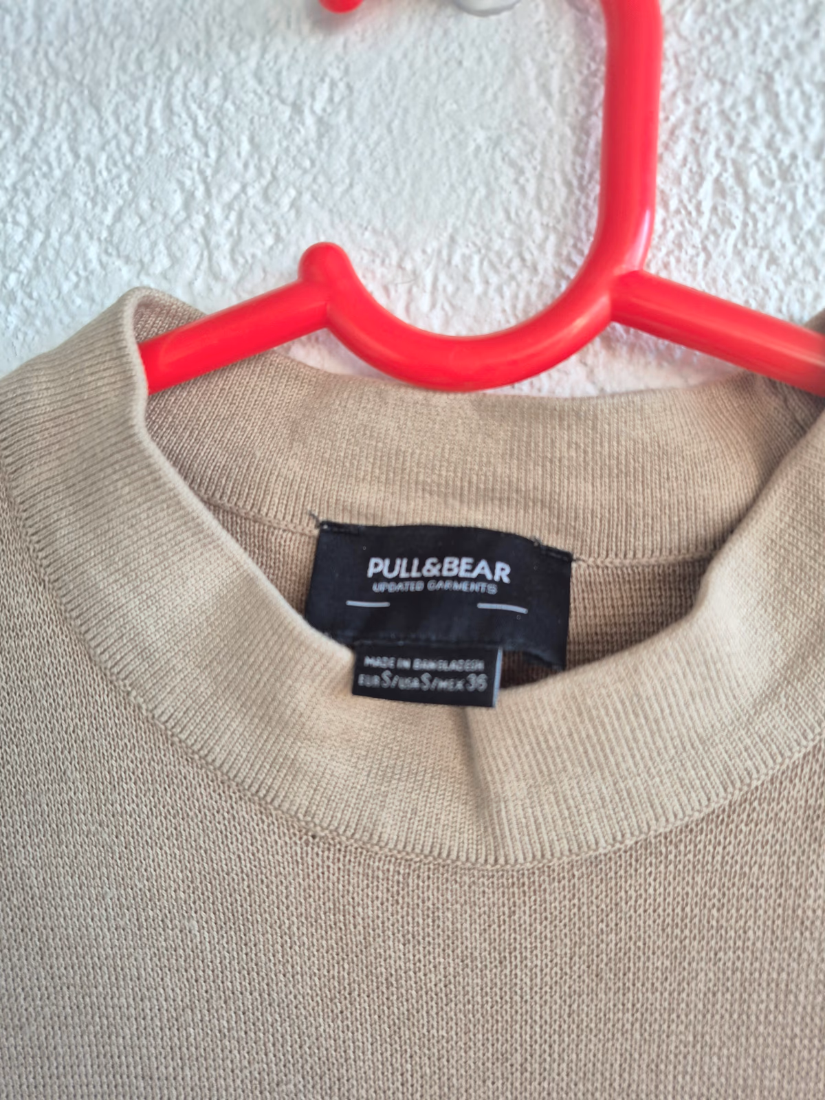 Beige Knitted Short-Sleeve Top, photo 4