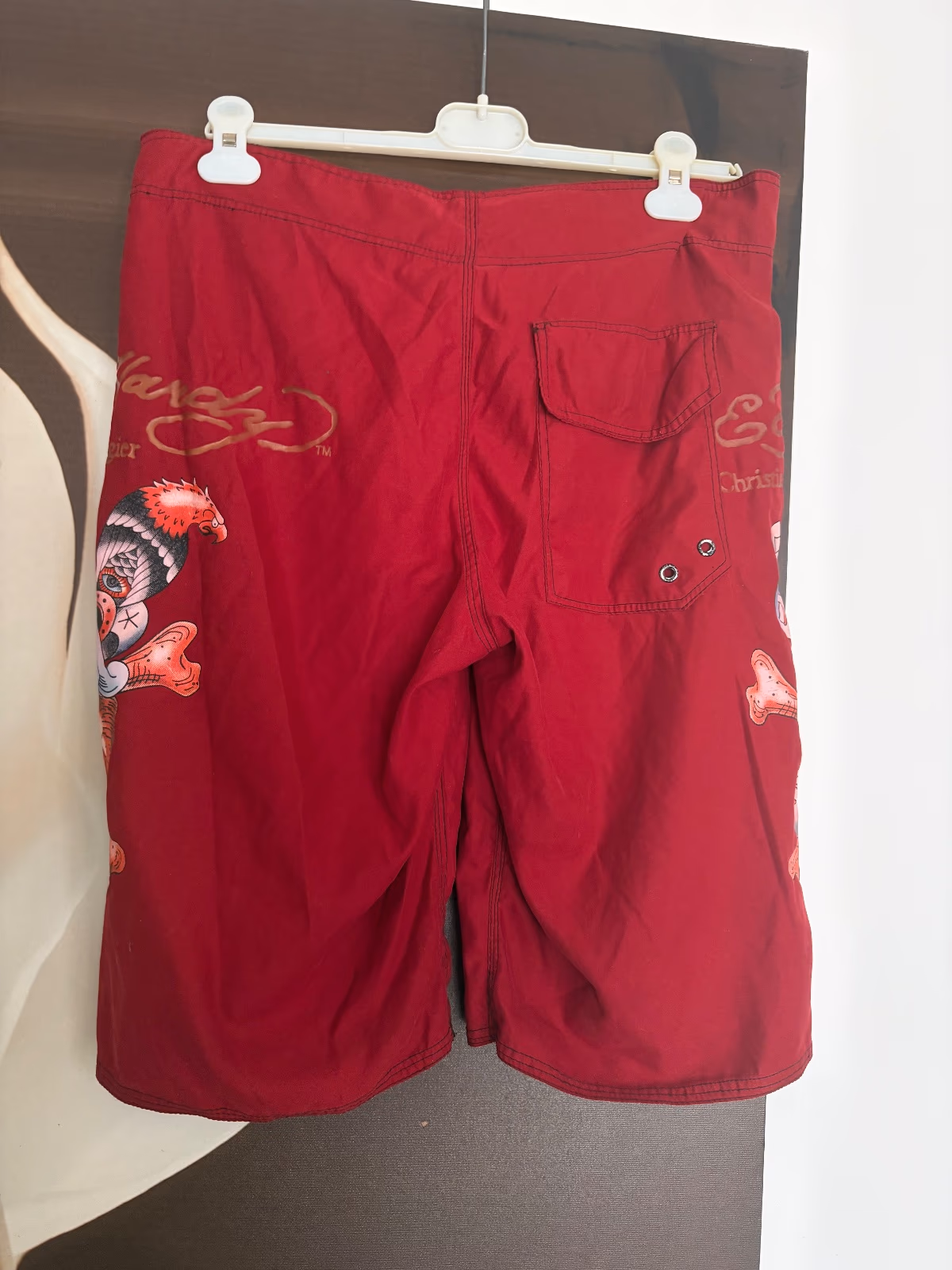 Pantaloncini da surf con grafica di Ed Hardy, foto 5