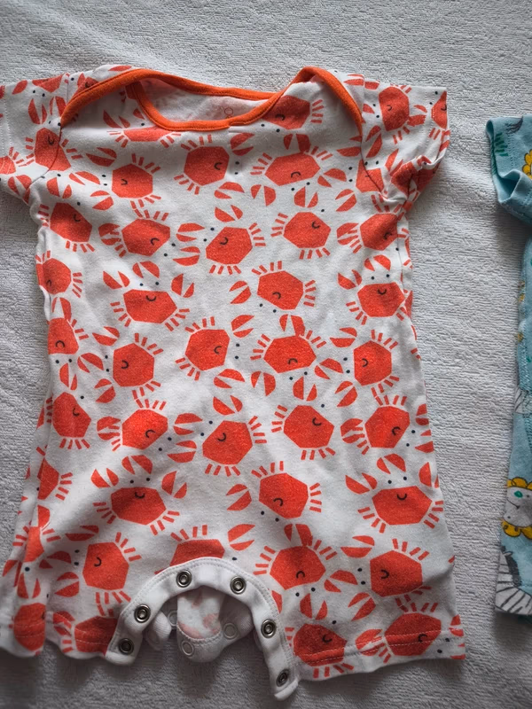 Baby boys printed rompers set, photo 2