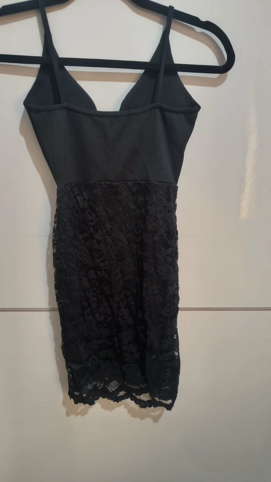 Black lace bodycon mini dress, photo 4
