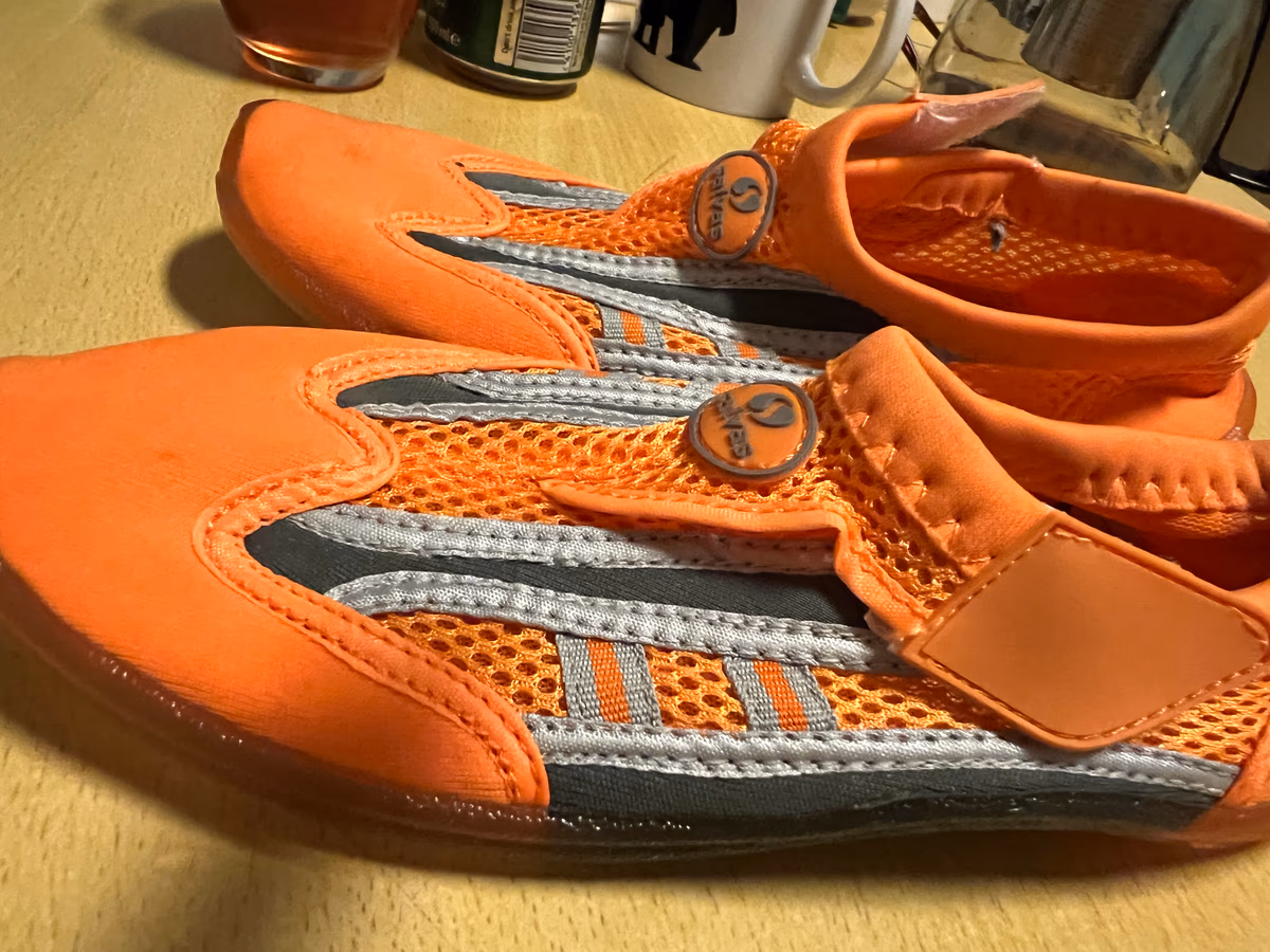 Salvas Orange Water Shoes, photo 3