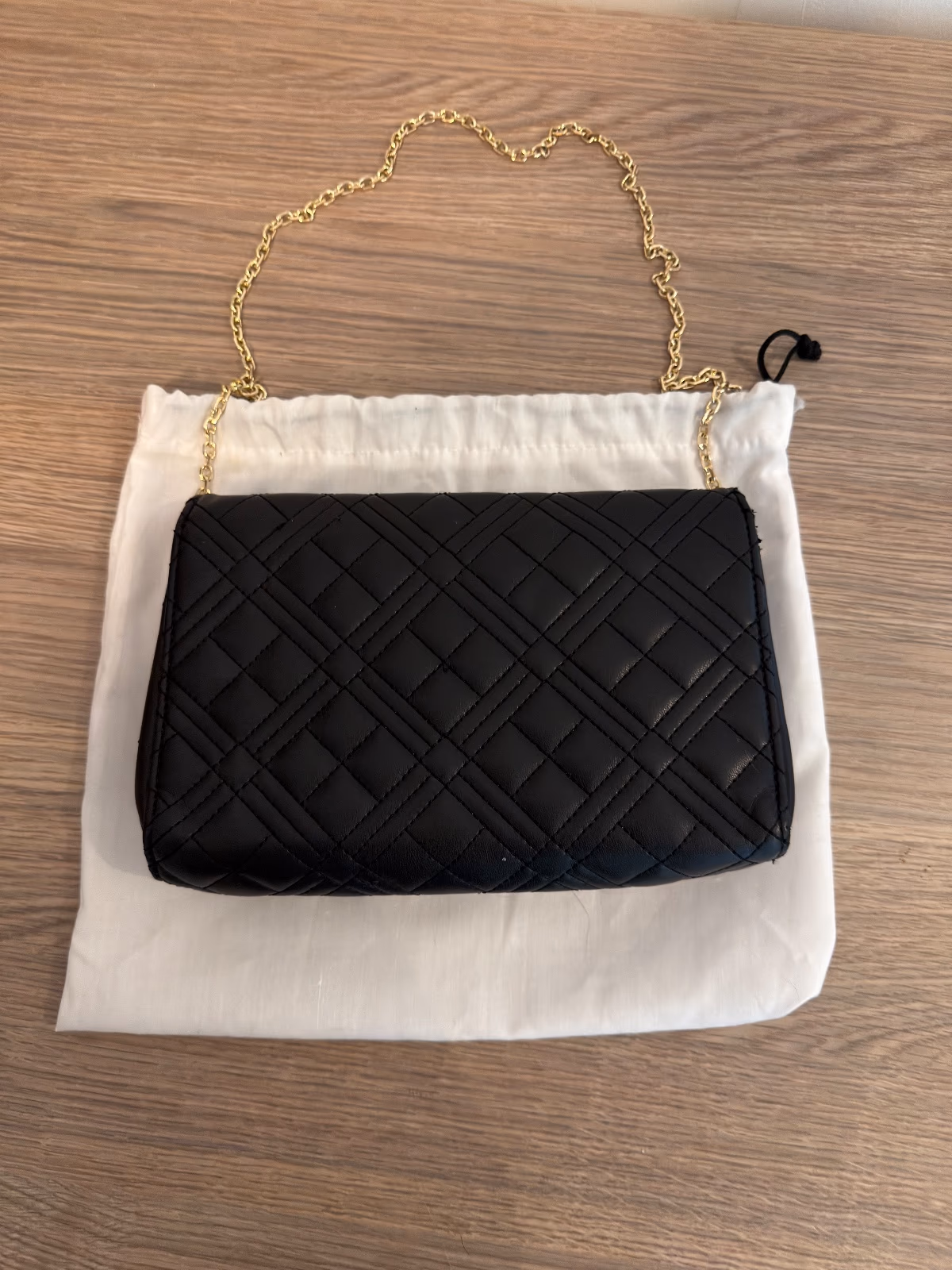 Love Moschino quilted chain bag, photo 2