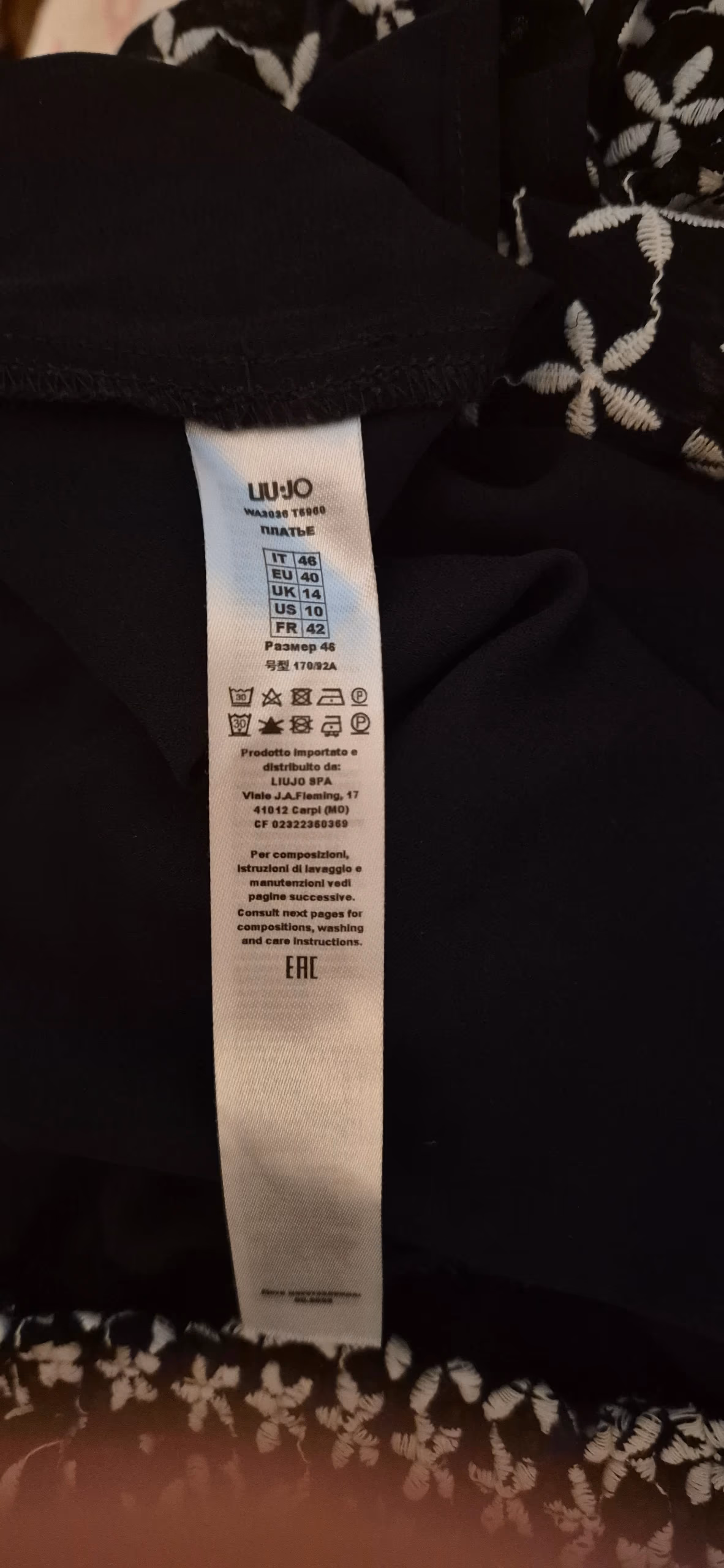 Liu Jo embroidered floral dress, photo 5