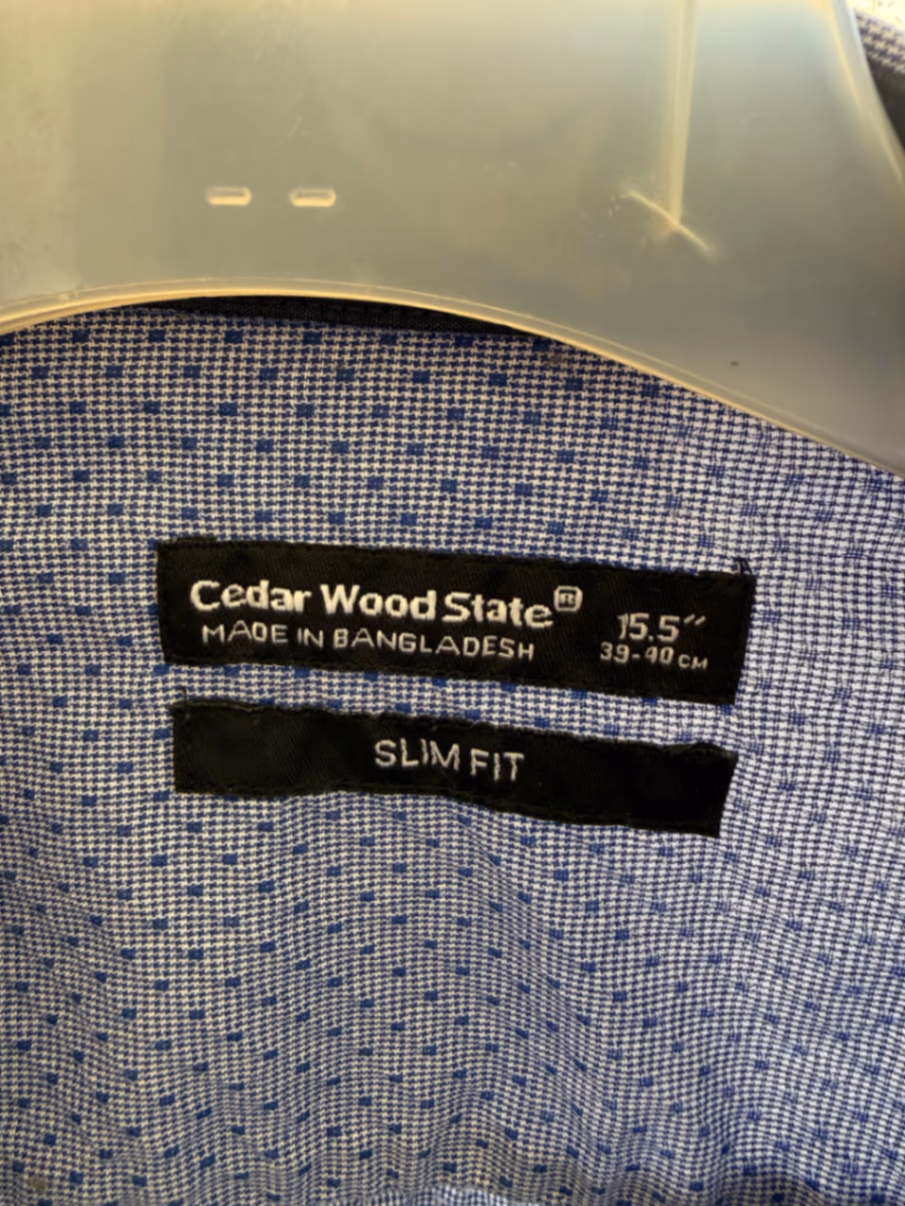 Camisa ajustada Cedar Wood State, foto 3