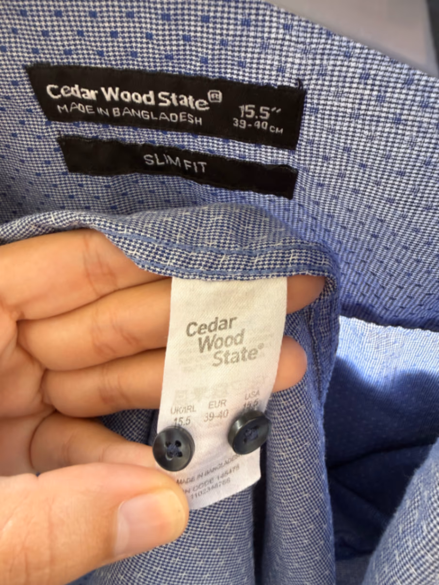 Camisa ajustada Cedar Wood State, foto 4