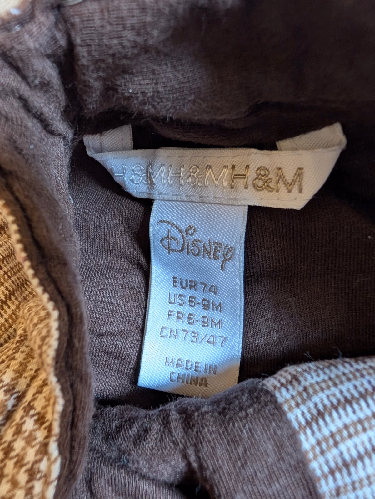 H&M Winnie The Pooh Lined Trousers , photo 2