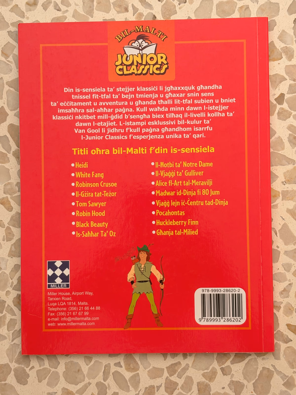 Robin Hood Junior Classics Bil-Malti, photo 2