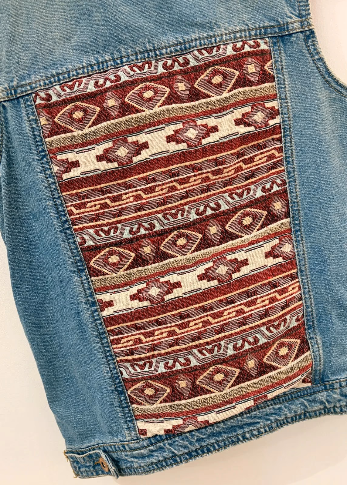Denim Vest - Size XS, photo 5