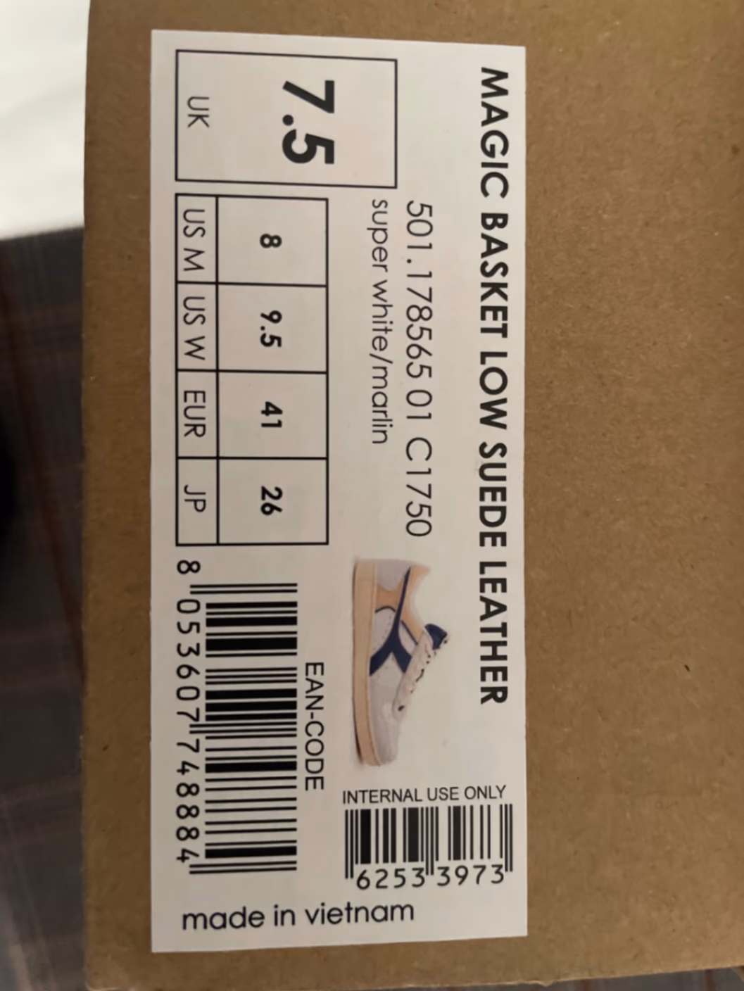Classiche scarpe da ginnastica retrò Diadora, foto 4