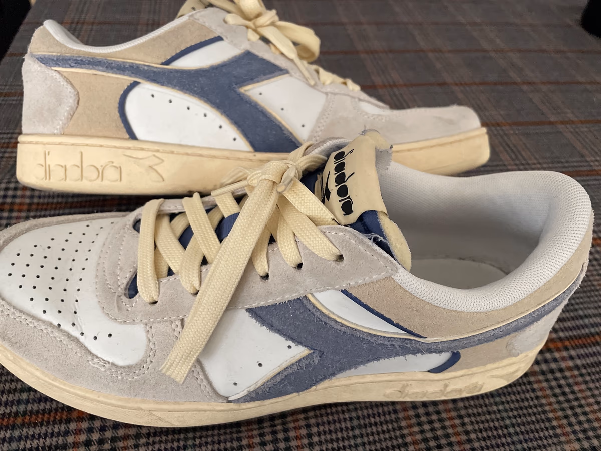 Classiche scarpe da ginnastica retrò Diadora, foto 2