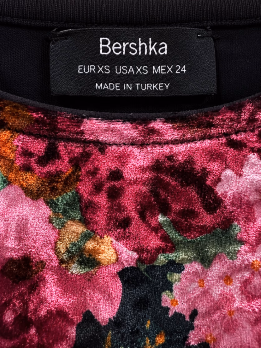 Floral Velvet Puff-Sleeve Dress, photo 3
