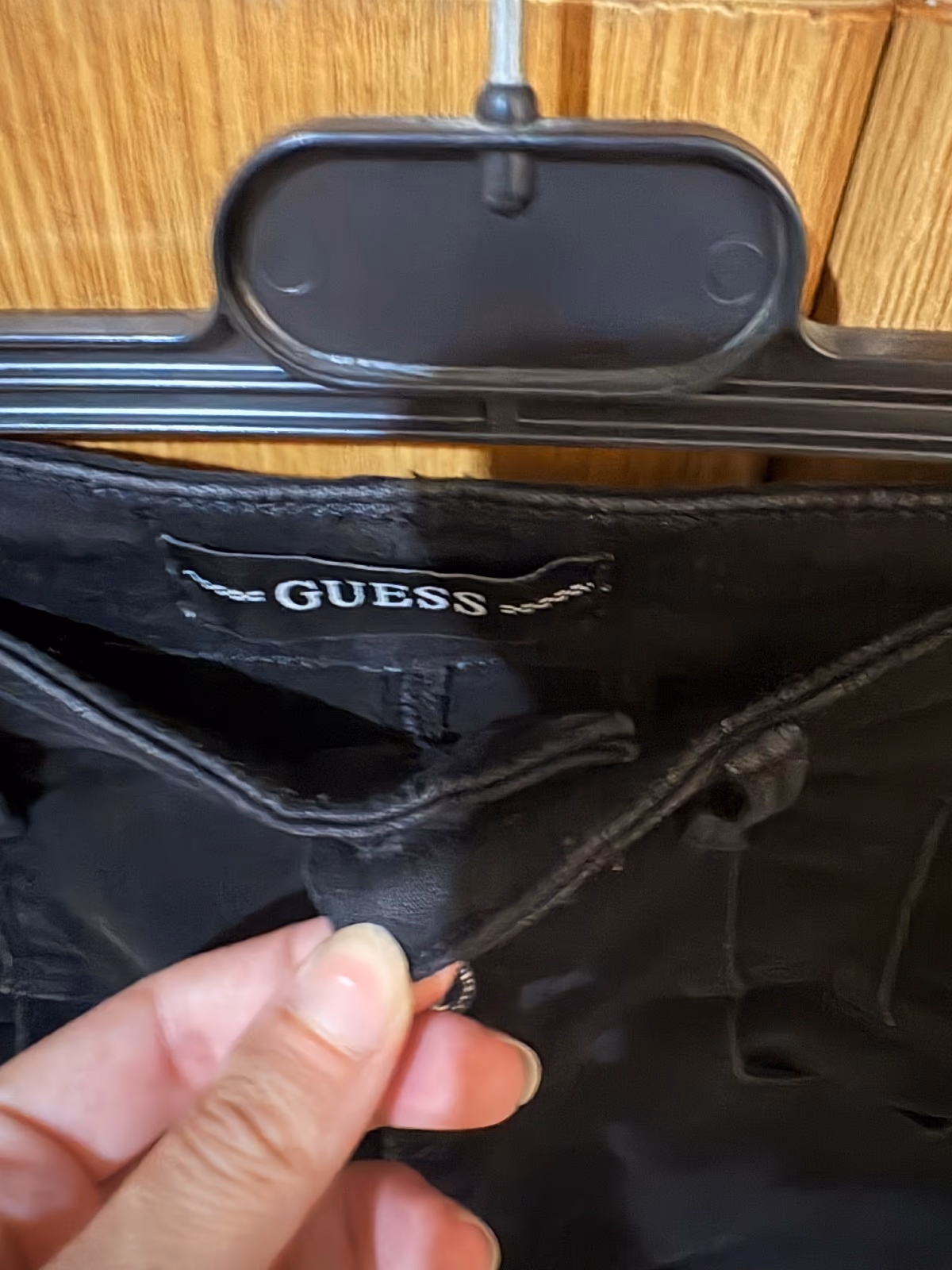 Black High-Waisted Guess Jeans, photo 3