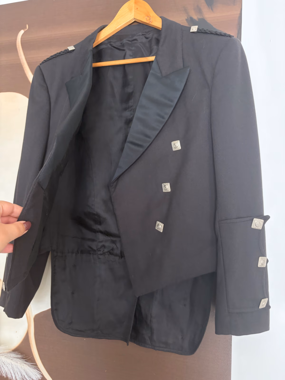 Double-breasted military style blazer, photo 5